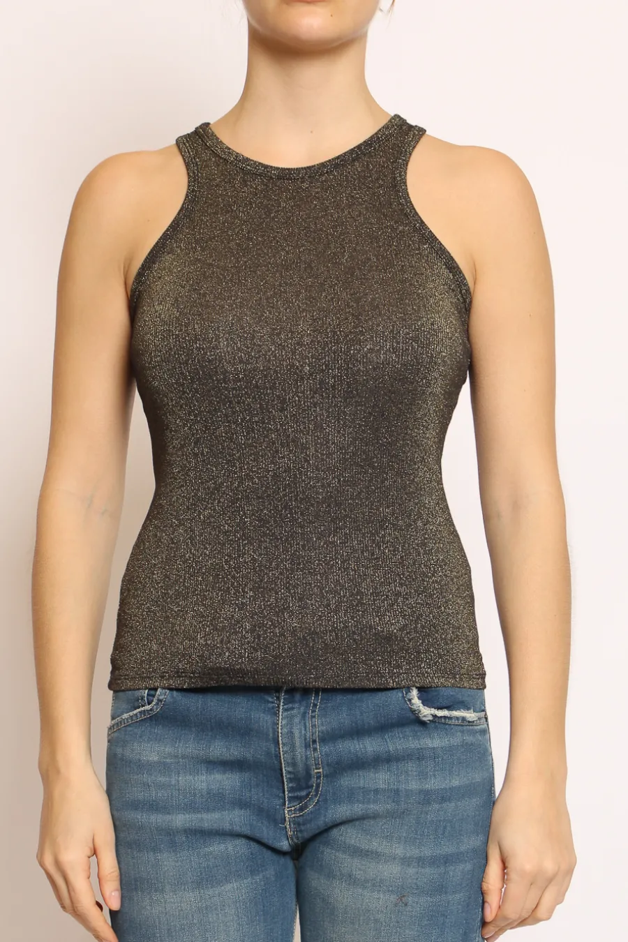 Zeroassoluto Top vogatore lurex- T-Shirts E Top