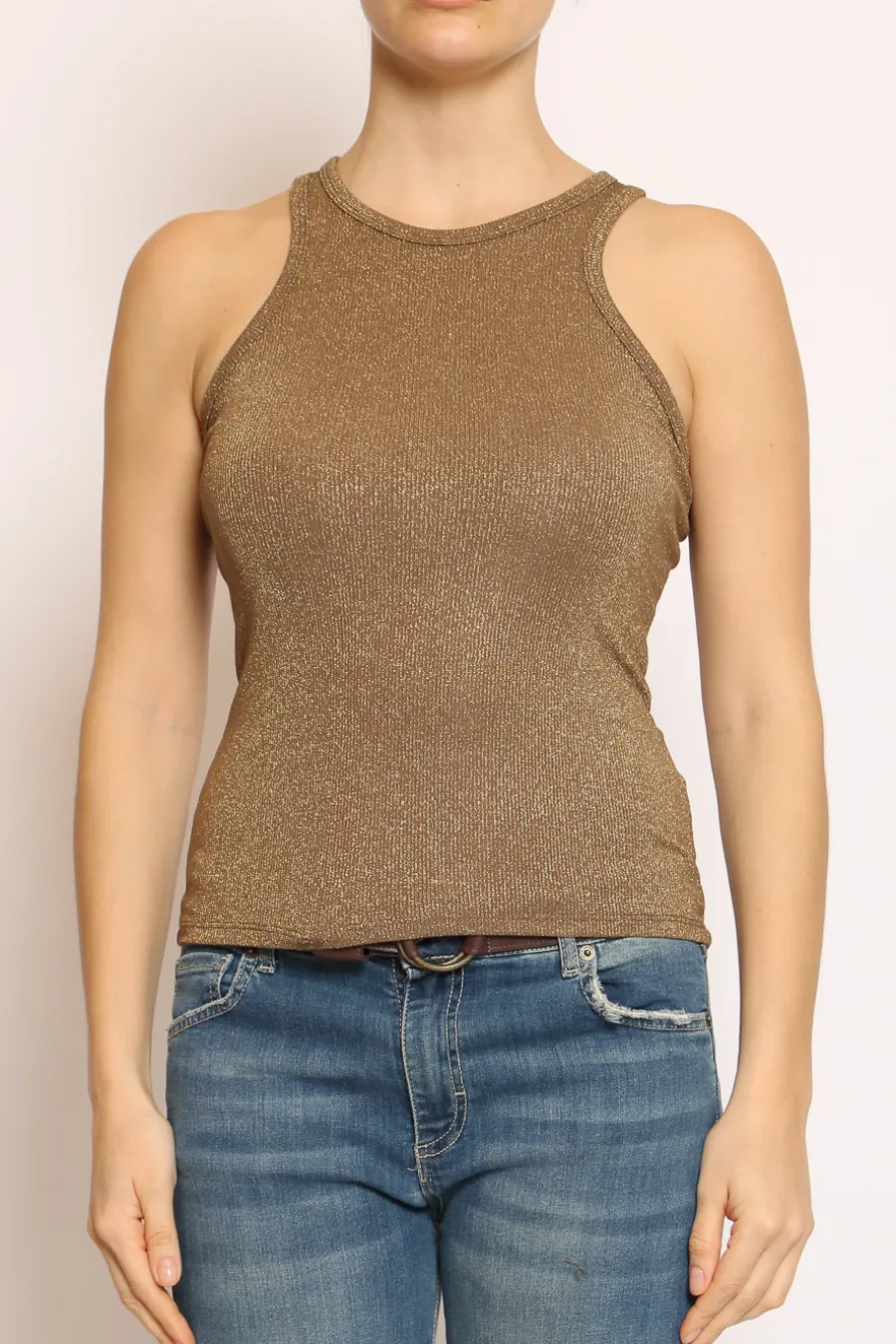 Zeroassoluto Top vogatore lurex- T-Shirts E Top