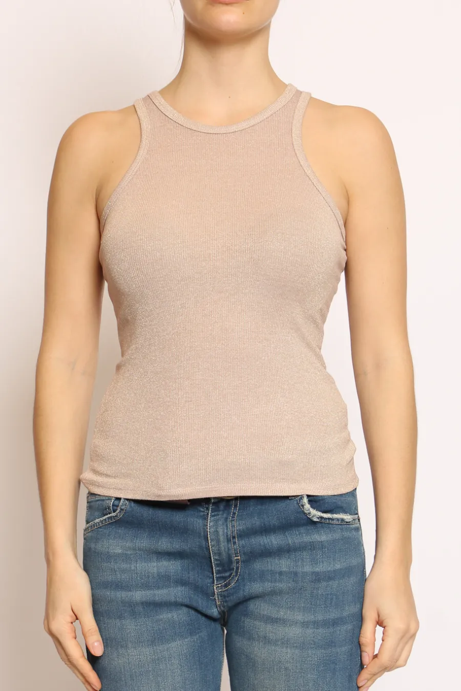 Zeroassoluto Top vogatore lurex- T-Shirts E Top