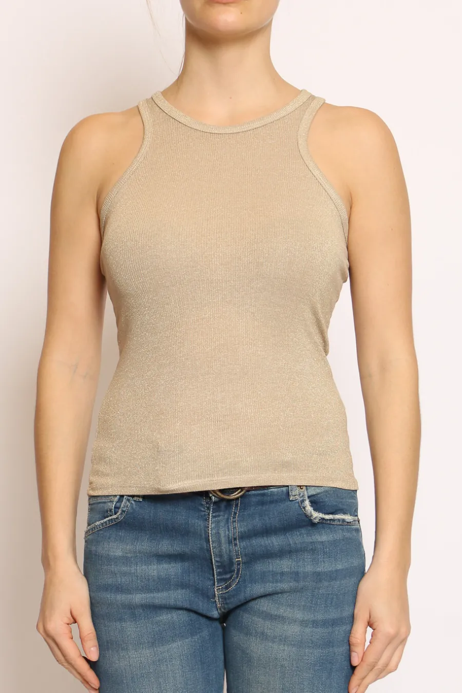 Zeroassoluto Top vogatore lurex- T-Shirts E Top