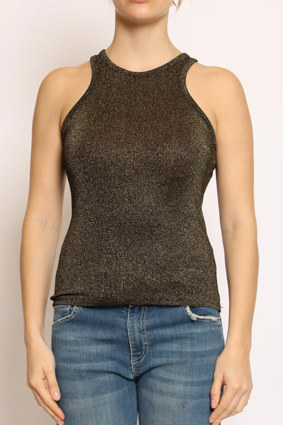 Zeroassoluto Top vogatore lurex- T-Shirts E Top