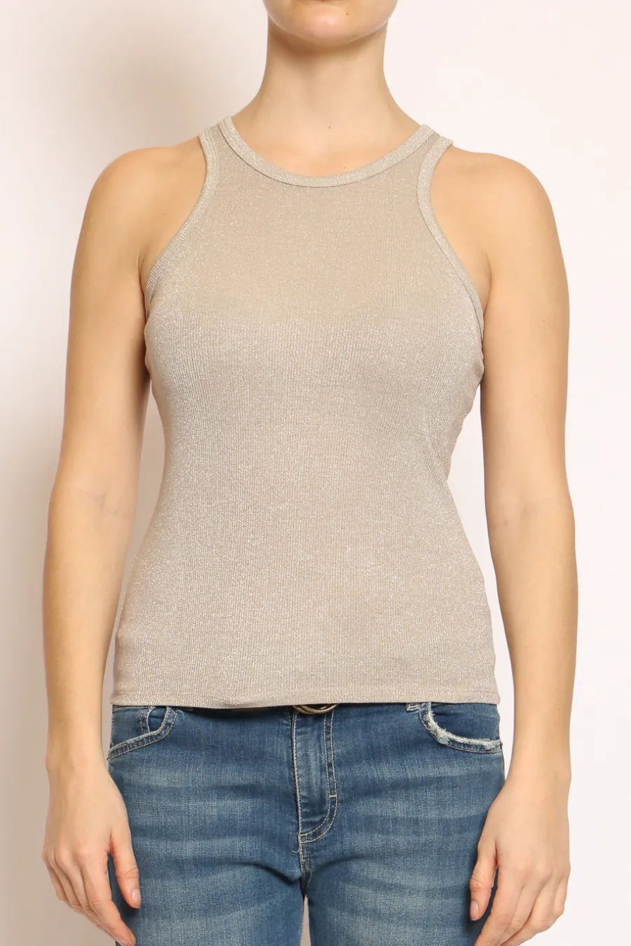 Top vogatore lurex- T-Shirts E Top
