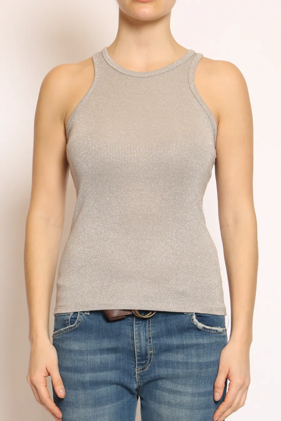 Top vogatore lurex- T-Shirts E Top
