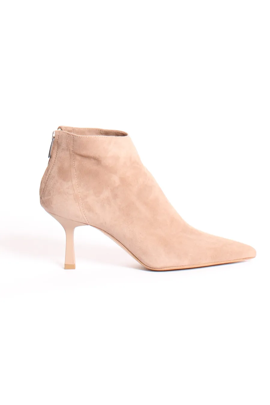 Ovyé Tronchetto camoscio taupe- Scarpe
