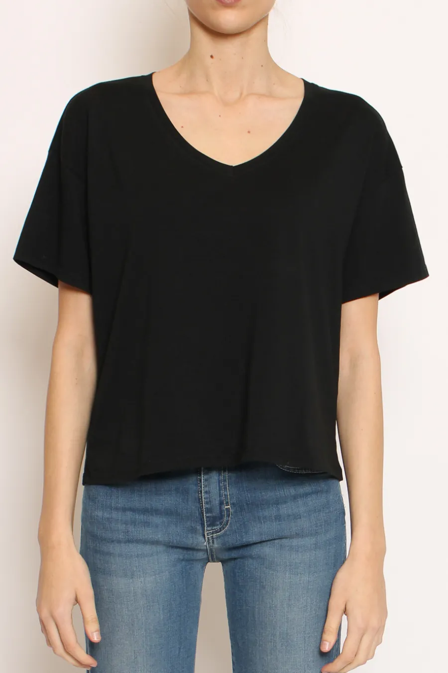 Zeroassoluto T-shirt scollo V mezza manica- T-Shirts E Top