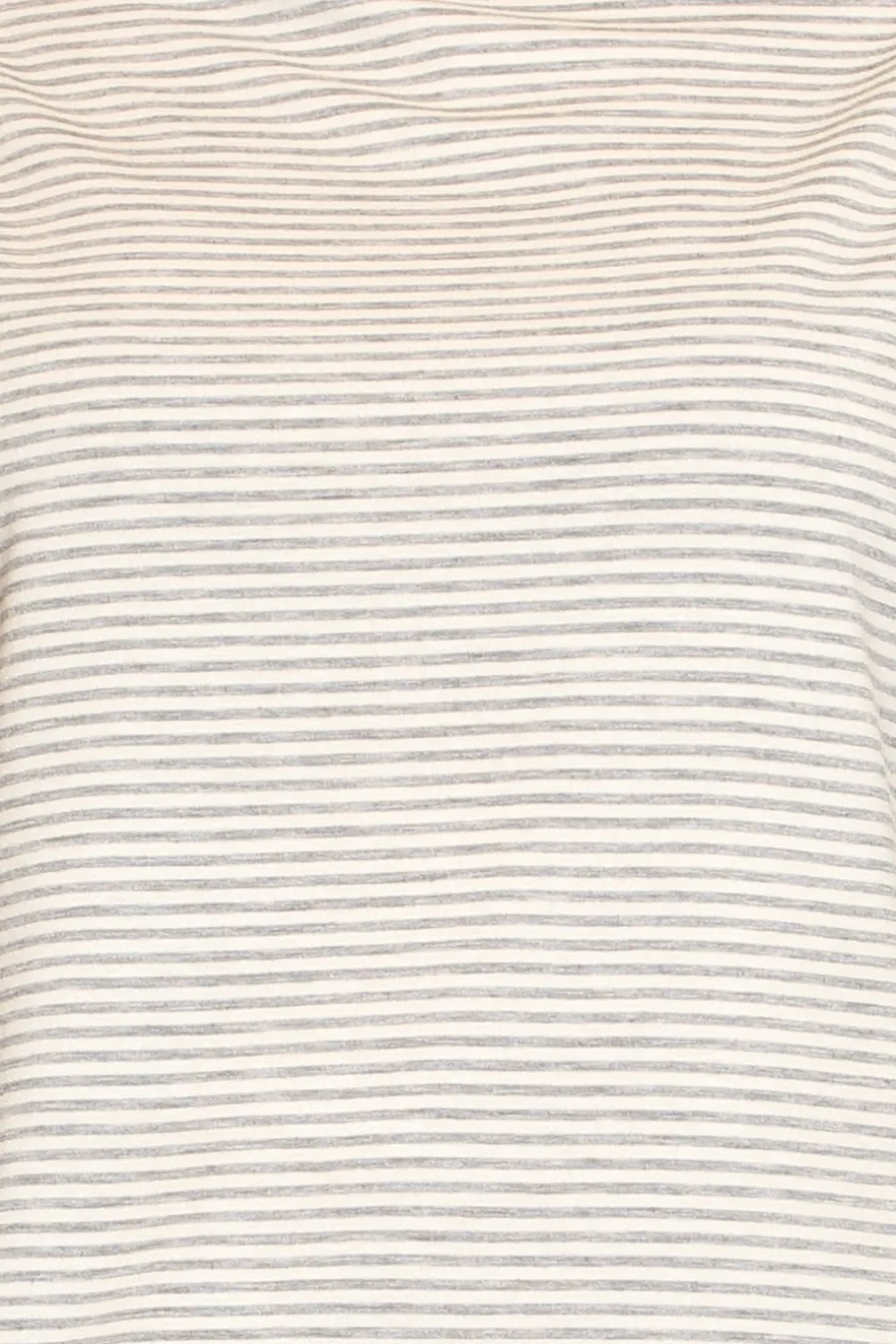 Zeroassoluto T-shirt CLOE righe in jersey grigio/bianco- T-Shirts E Top | Maglie