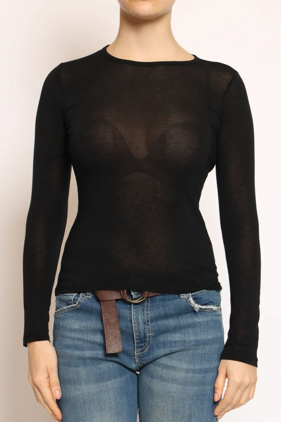 Zeroassoluto T-shirt elasticizzata misto seta- T-Shirts E Top