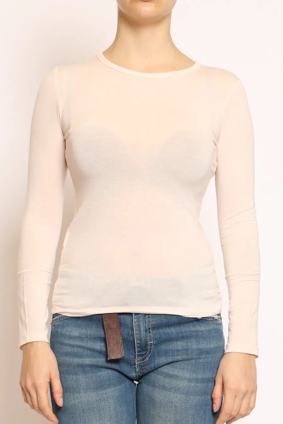 Zeroassoluto T-shirt elasticizzata misto seta- T-Shirts E Top