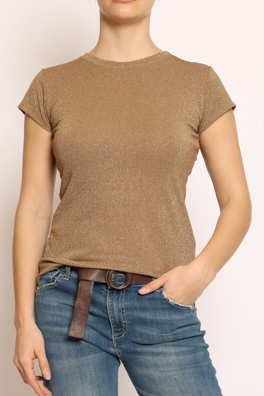 Zeroassoluto T-shirt lurex- T-Shirts E Top