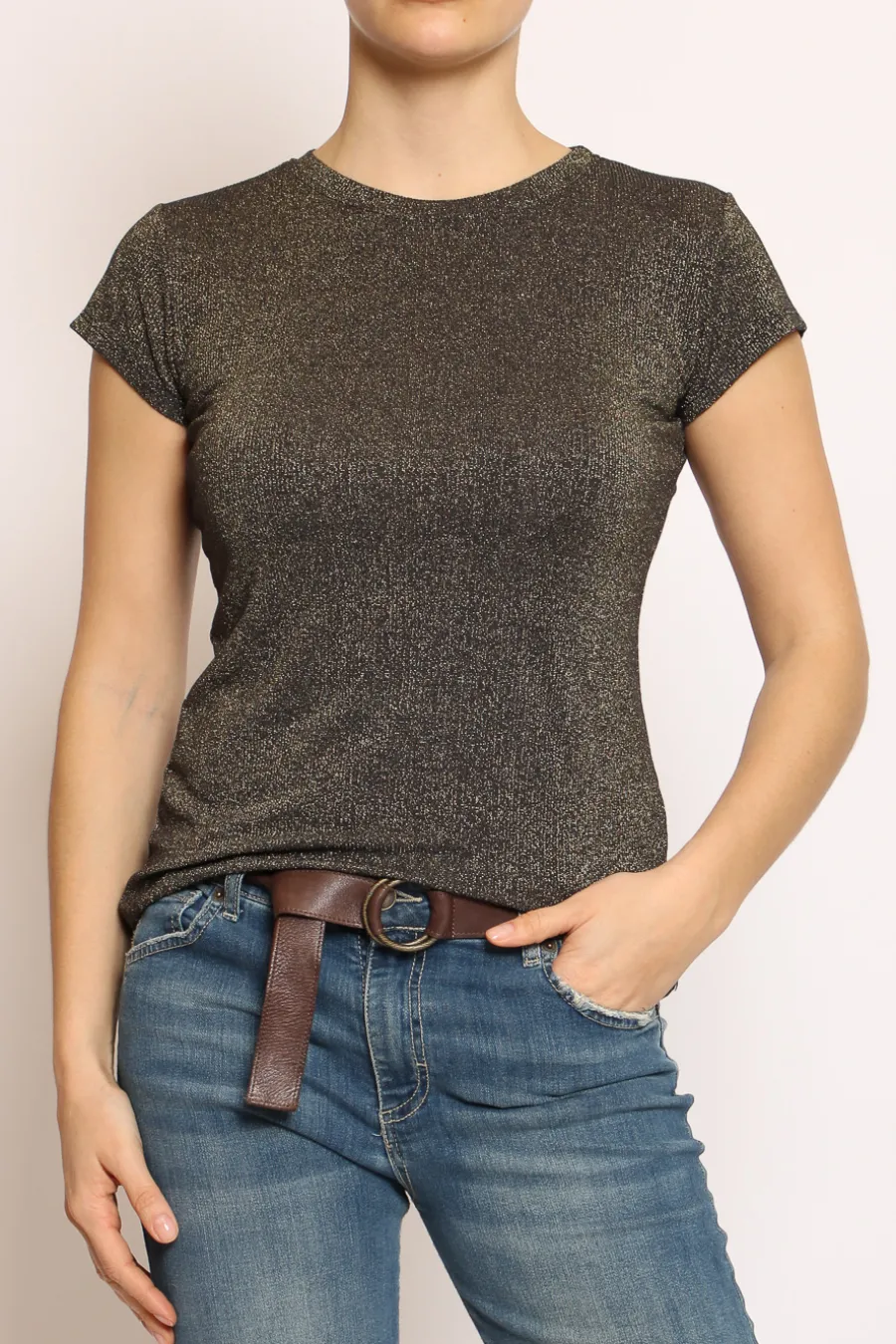 Zeroassoluto T-shirt lurex- T-Shirts E Top