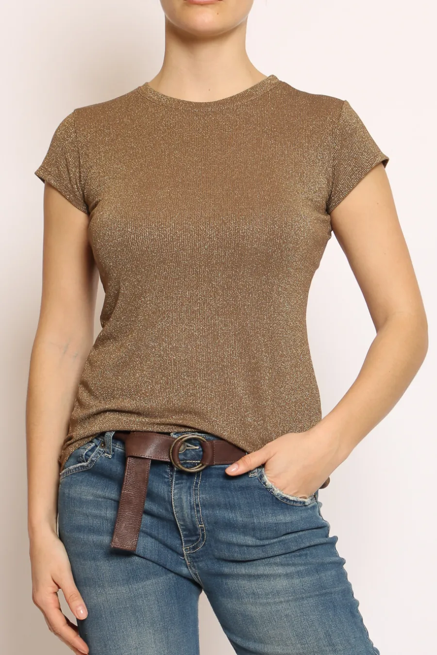 Zeroassoluto T-shirt lurex- T-Shirts E Top