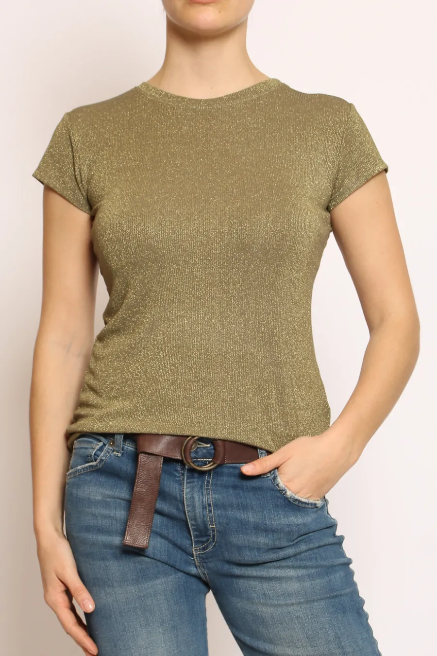 Zeroassoluto T-shirt lurex- T-Shirts E Top