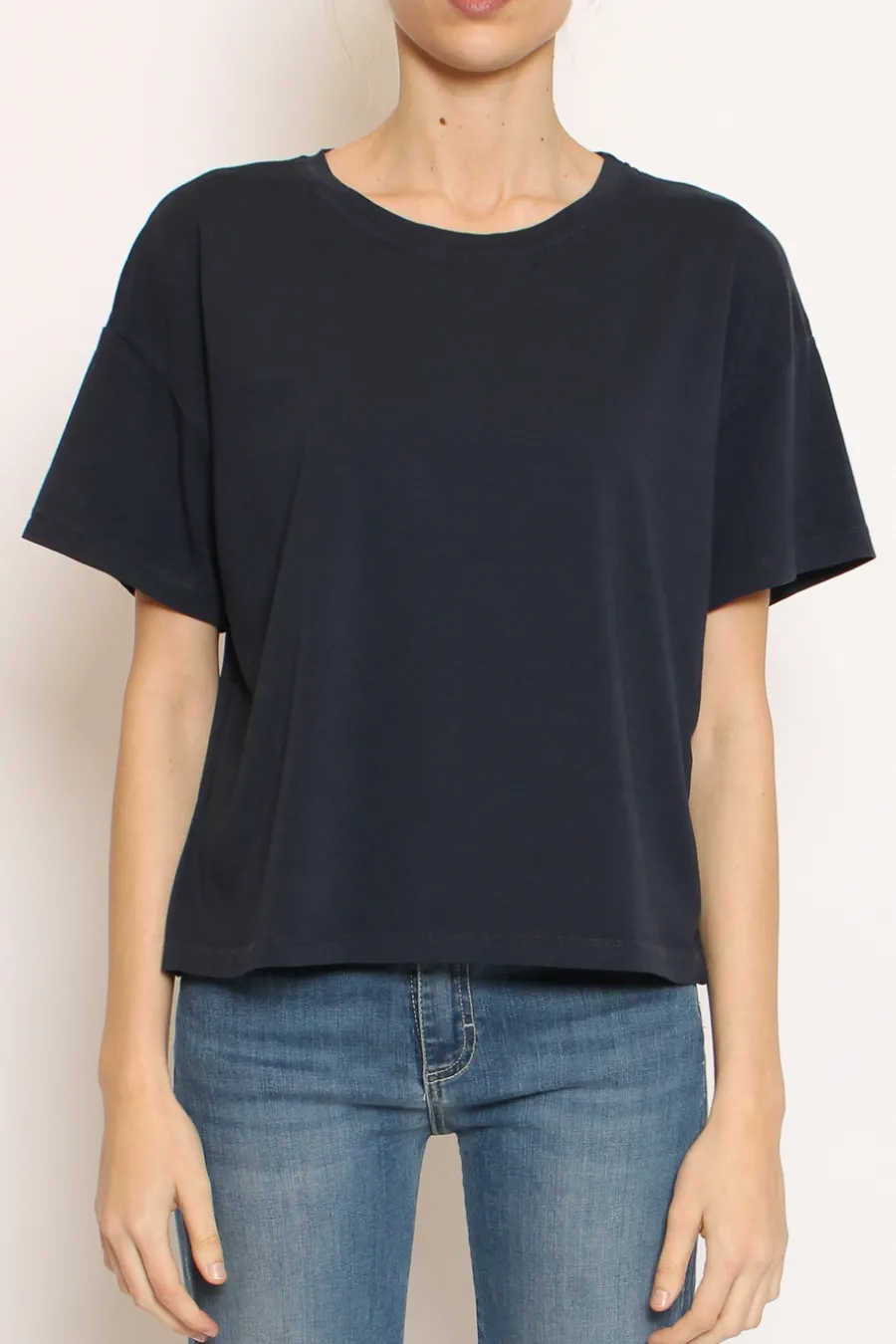 Zeroassoluto T-shirt scatola elasticizzata mezza manica- T-Shirts E Top