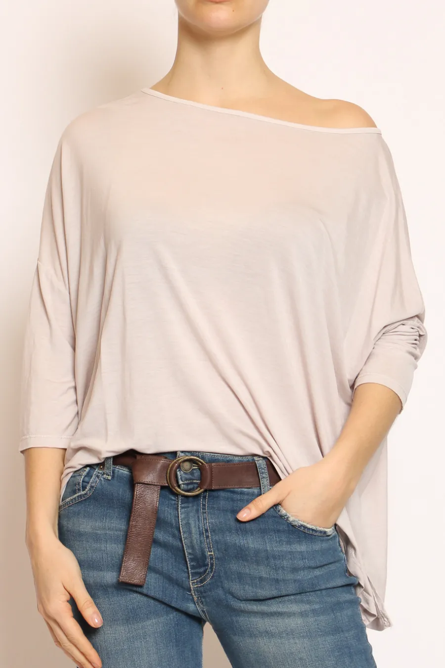 Zeroassoluto T-shirt scatola over 100%LYOCELL FIBRA NATURALE- T-Shirts E Top | Maglie