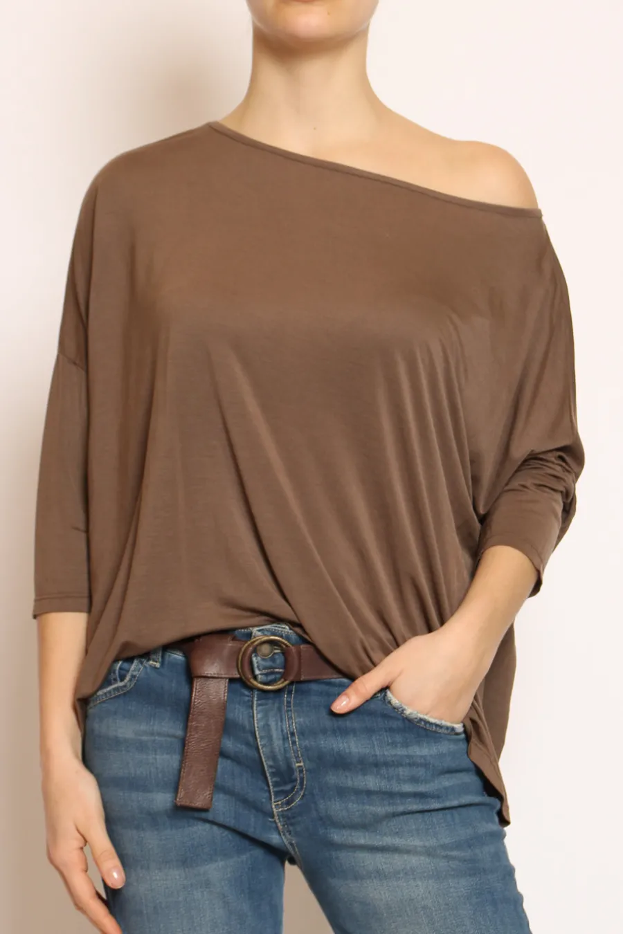 Zeroassoluto T-shirt scatola over 100%LYOCELL FIBRA NATURALE- T-Shirts E Top | Maglie