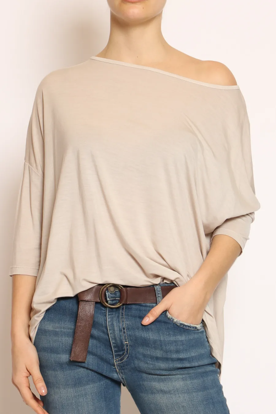 Zeroassoluto T-shirt scatola over 100%LYOCELL FIBRA NATURALE- T-Shirts E Top | Maglie