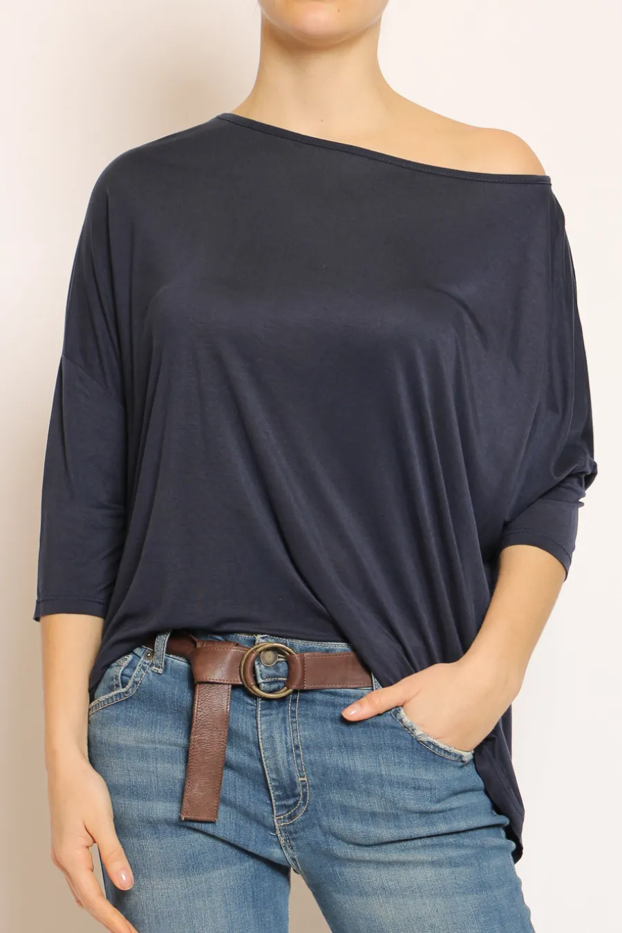 Zeroassoluto T-shirt scatola over 100%LYOCELL FIBRA NATURALE- T-Shirts E Top | Maglie