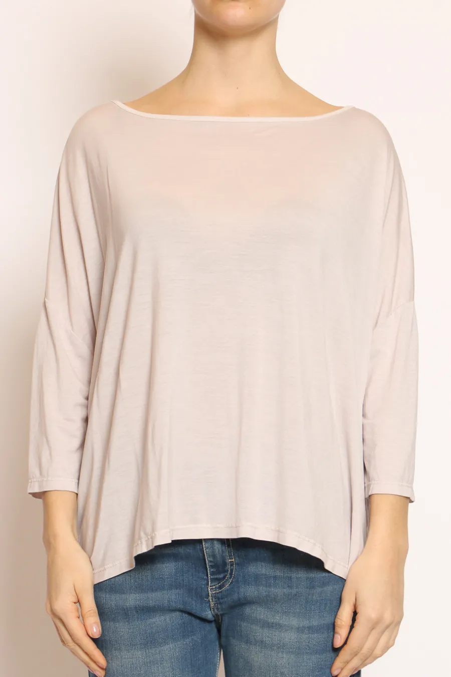Zeroassoluto T-shirt scatola over 100%LYOCELL FIBRA NATURALE- T-Shirts E Top | Maglie