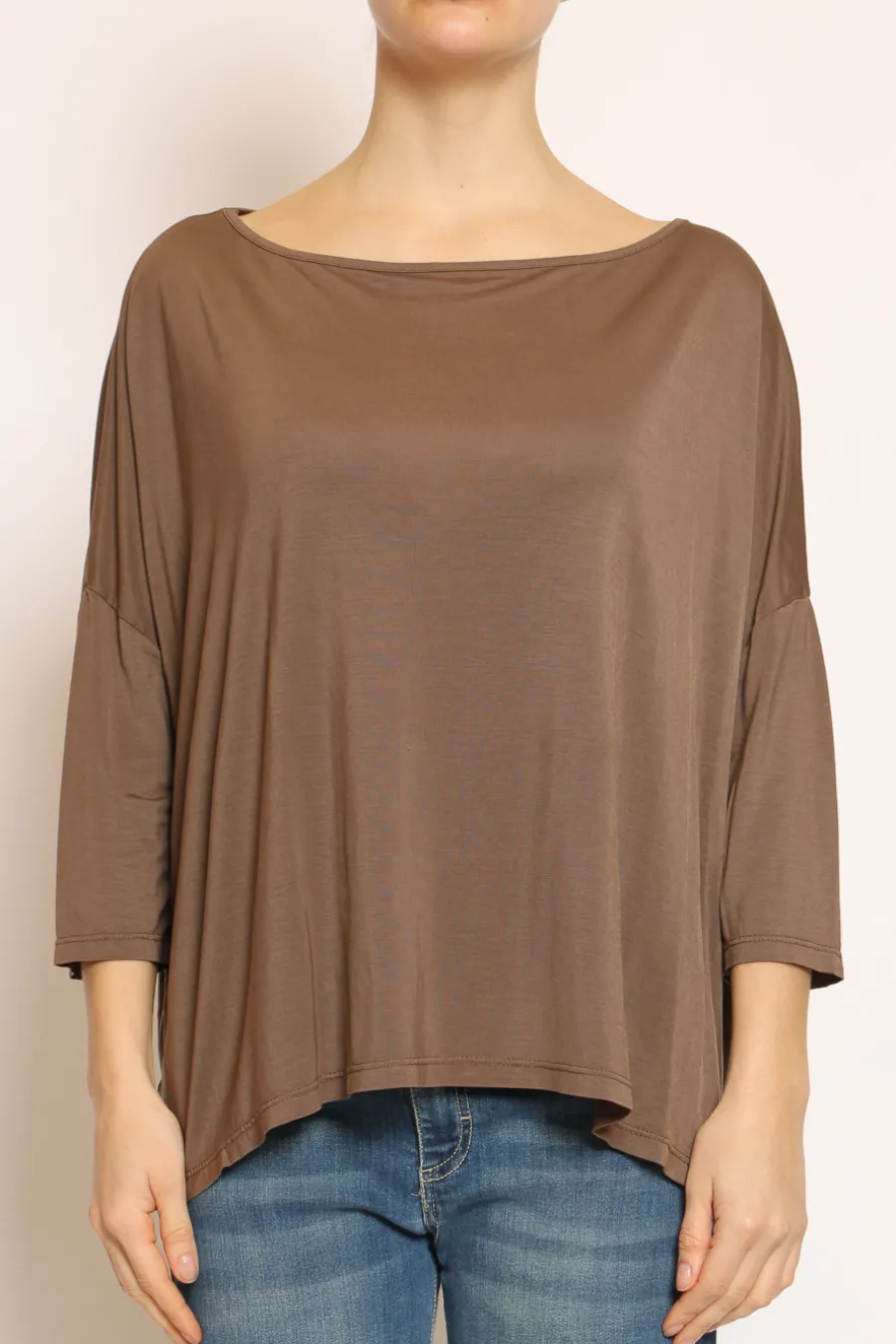 Zeroassoluto T-shirt scatola over 100%LYOCELL FIBRA NATURALE- T-Shirts E Top | Maglie