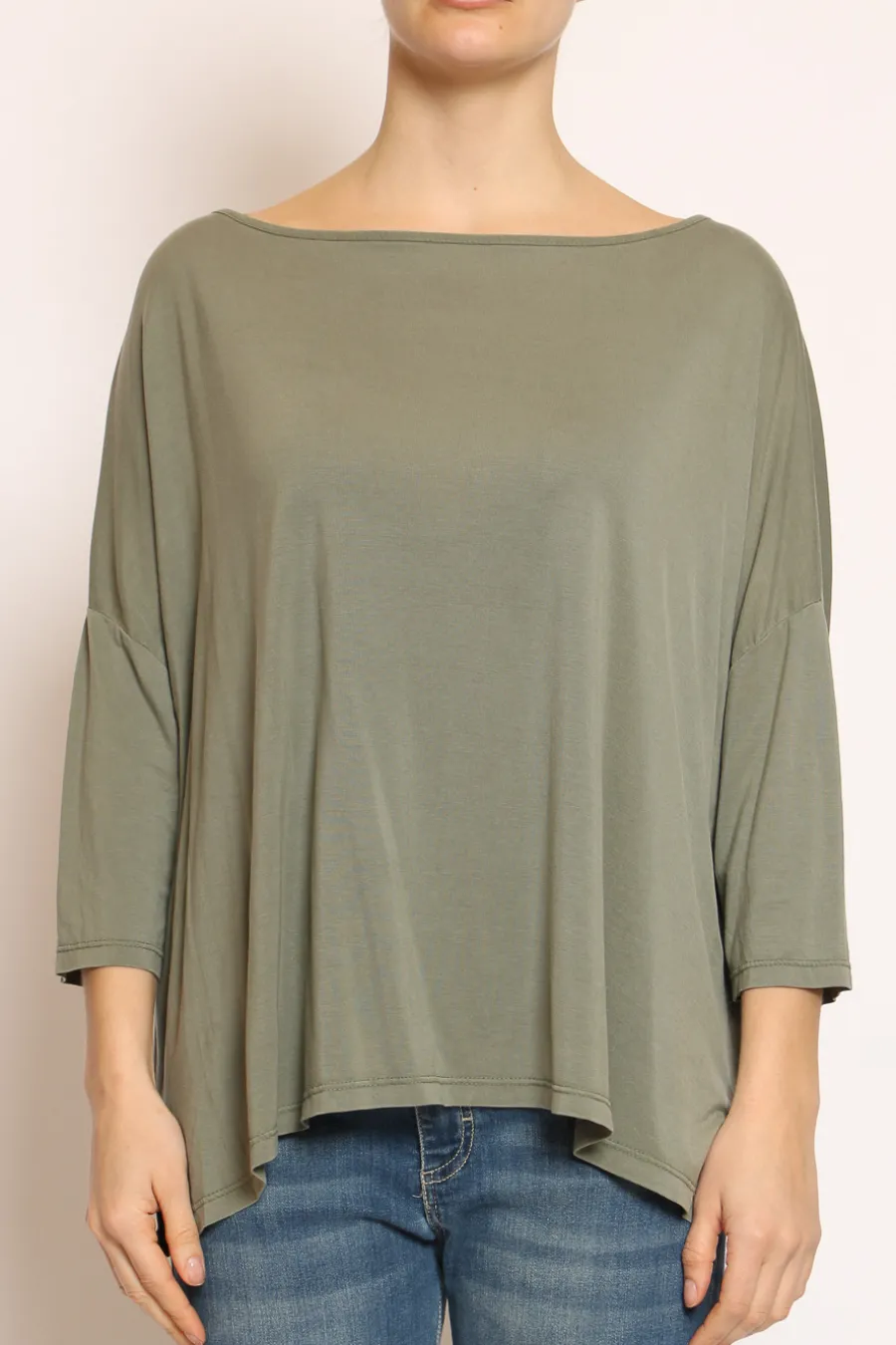 Zeroassoluto T-shirt scatola over 100%LYOCELL FIBRA NATURALE- T-Shirts E Top | Maglie