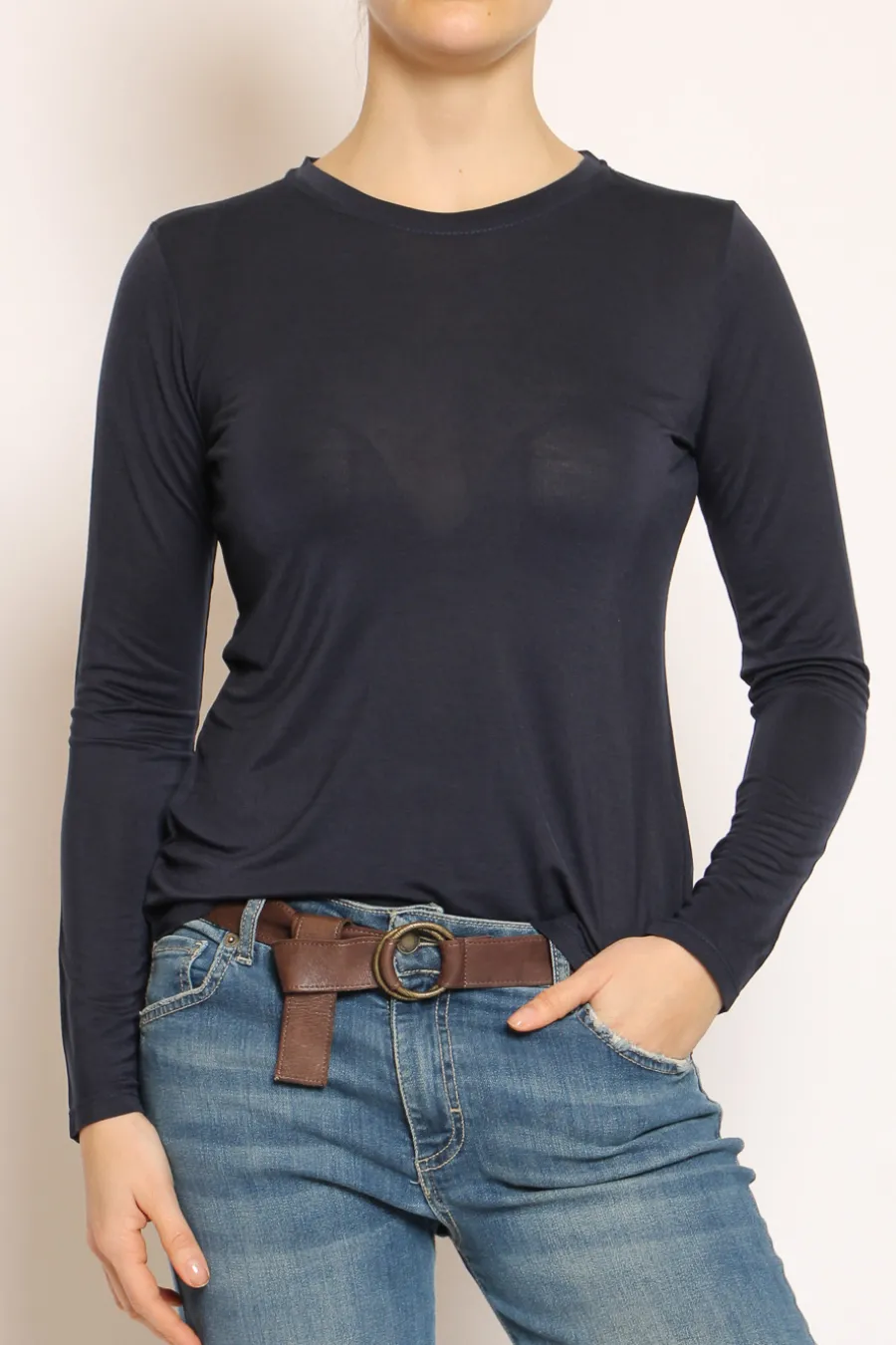 Zeroassoluto T-shirt slim fit 100% LYOCELL FIBRA NATURALE- T-Shirts E Top