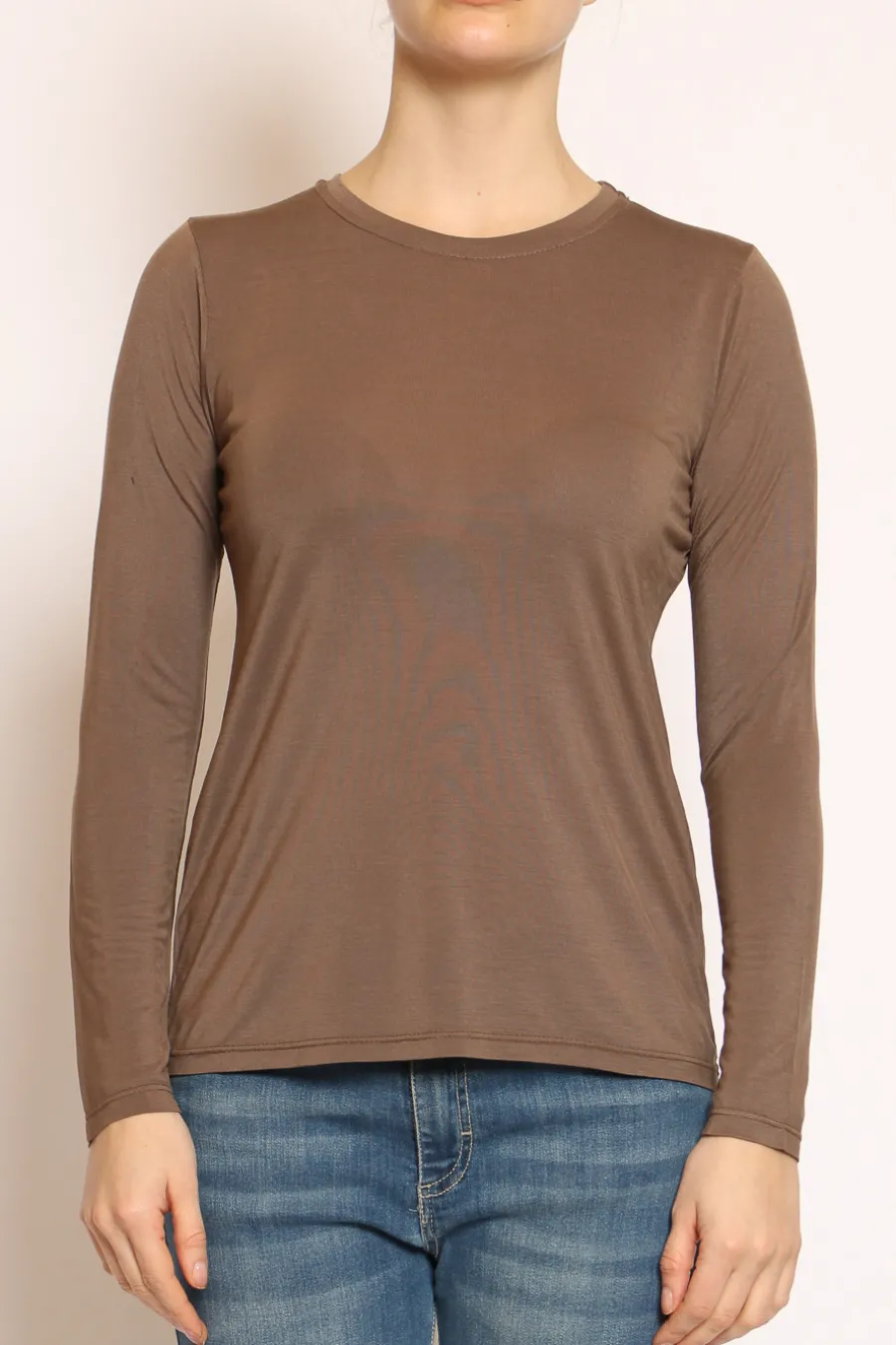 Zeroassoluto T-shirt slim fit 100% LYOCELL FIBRA NATURALE- T-Shirts E Top